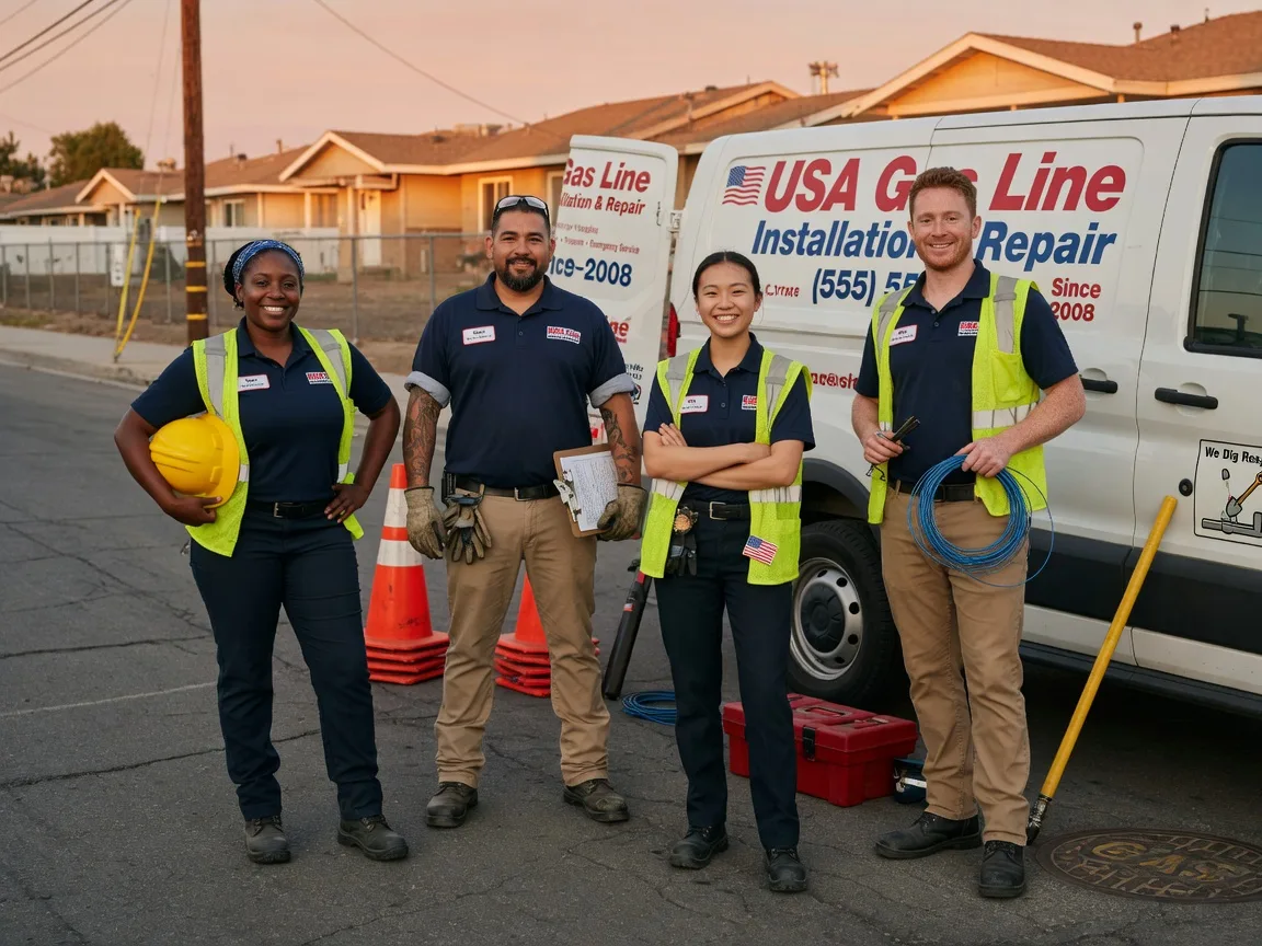 Gas Line Installation company in Mangum, OK